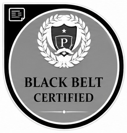 Black Belt official badge