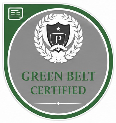 Green Belt official badge