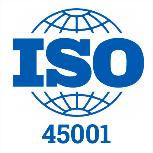 ISO 45001:2018 official badge