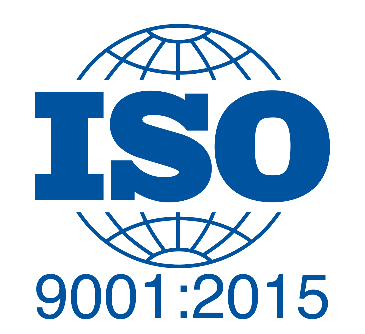 ISO 9001:2015 official badge