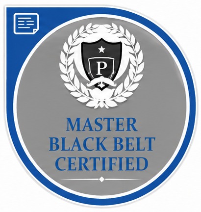 Master Black Belt official badge